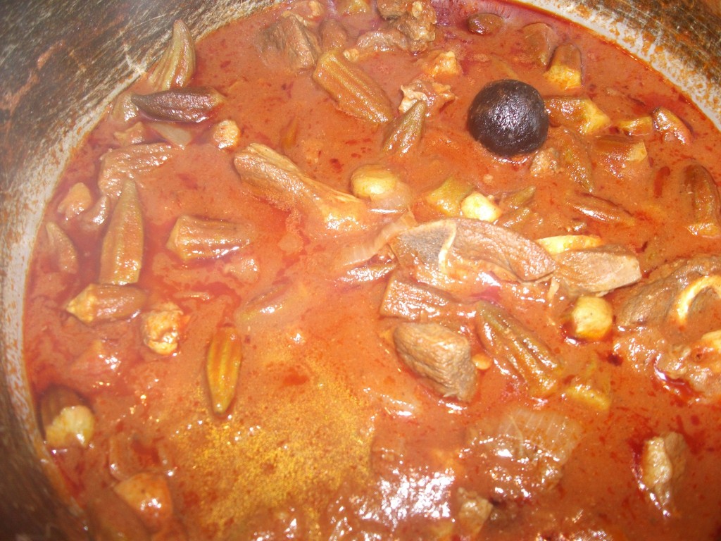 lamb and okra stew